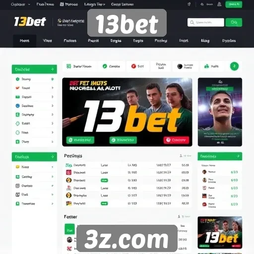Experiência do usuário no site 13bet
